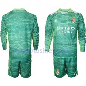 Maillot de Foot Real Madrid Gardien Troisième 2021-22 Manches Longues - Enfant